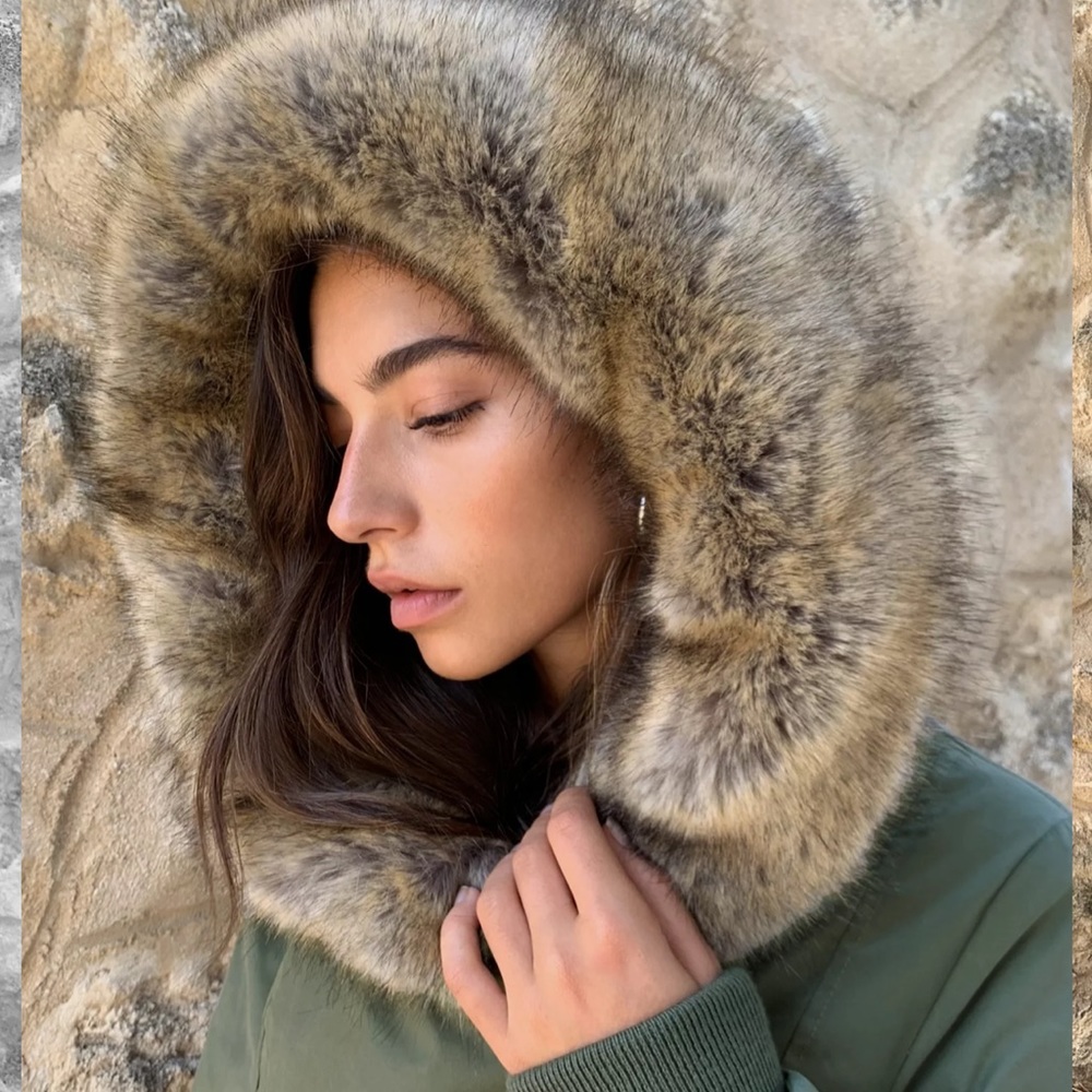St. Moritz Parka in Olive Leaf Green
